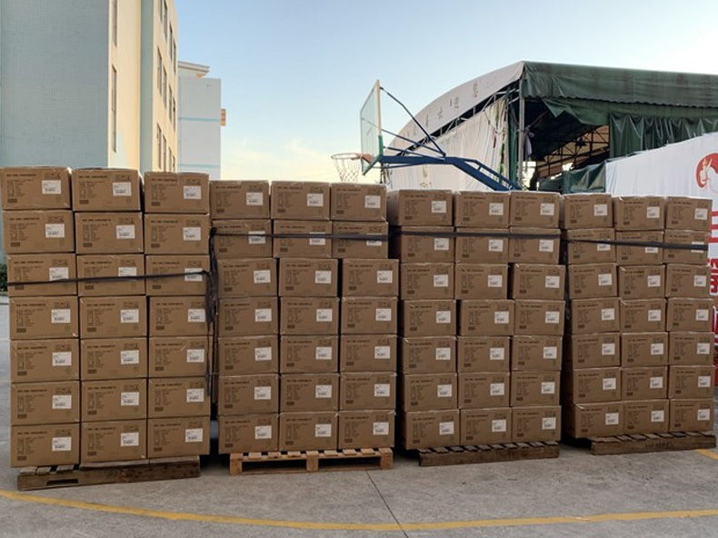 豪门国际皮具出货