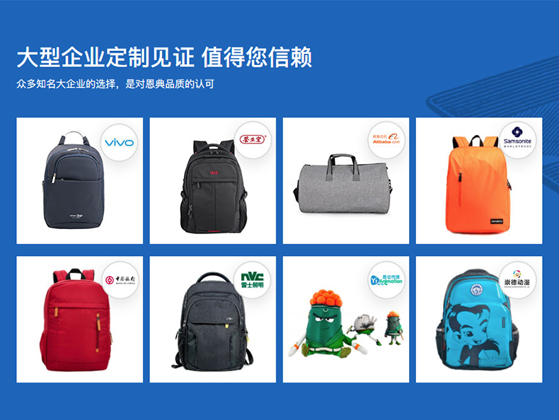 广东箱包定制,女士双肩包厂家,广东双肩包厂,宠物背包定制,商务背包定制logo