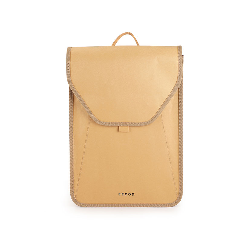 潮流时尚双肩背邮差包|复古牛皮纸双肩背包|牛皮纸双肩包订制